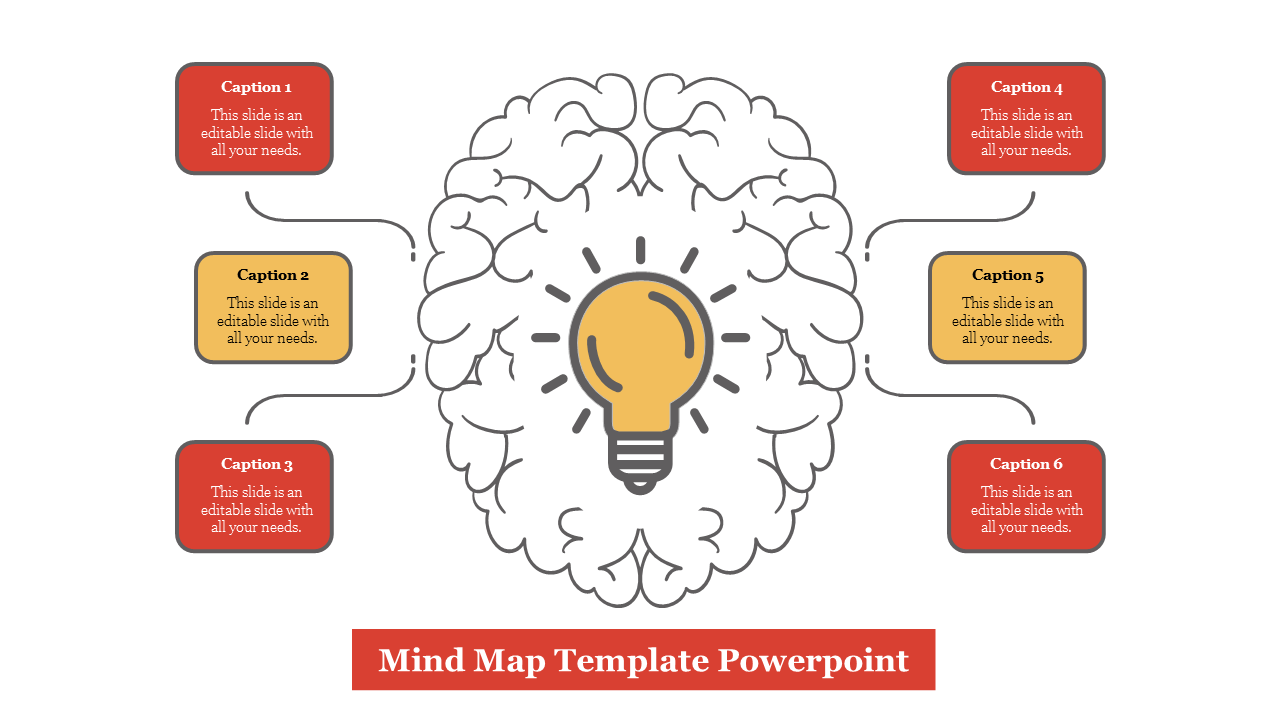 Unique Mind Map PPT Presentation Template and Google Slides